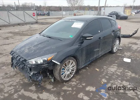 2017 Ford Focus Rs из США, поврежденный, VIN WF0DP3TH2H4122201